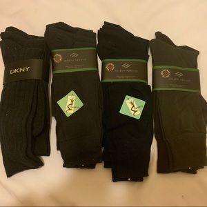 11 prs dress socks NEW